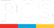 PCS logo with color bars
