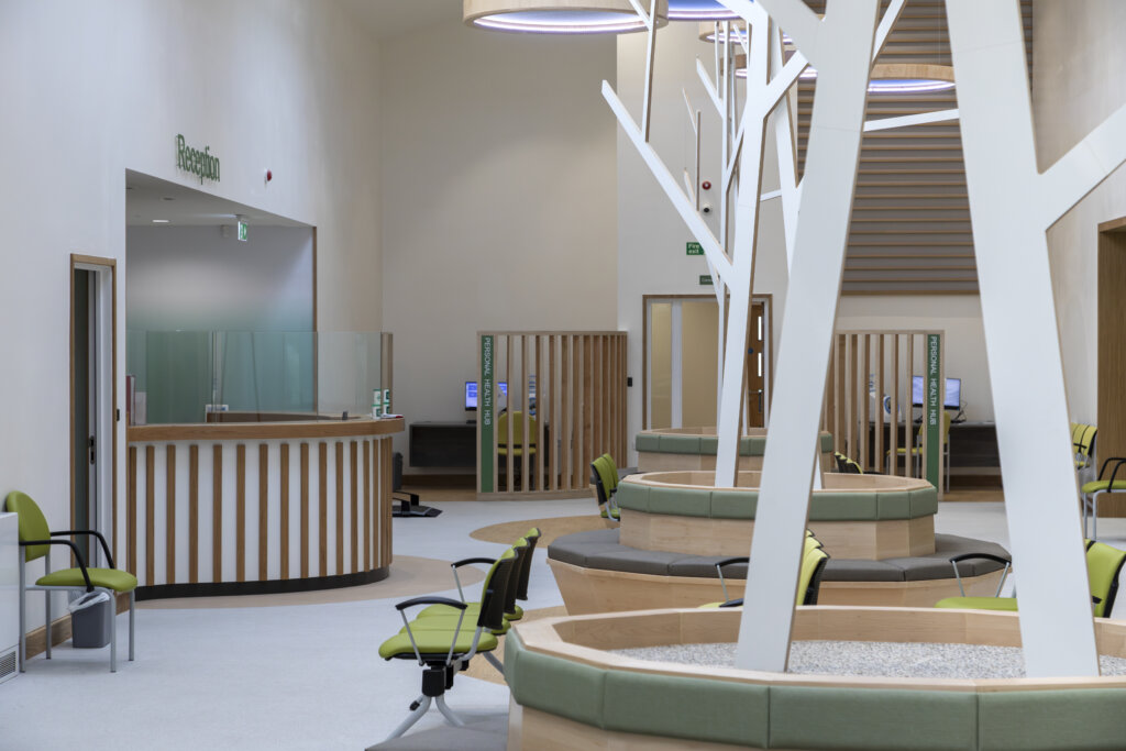 Healthcare facility waiting area