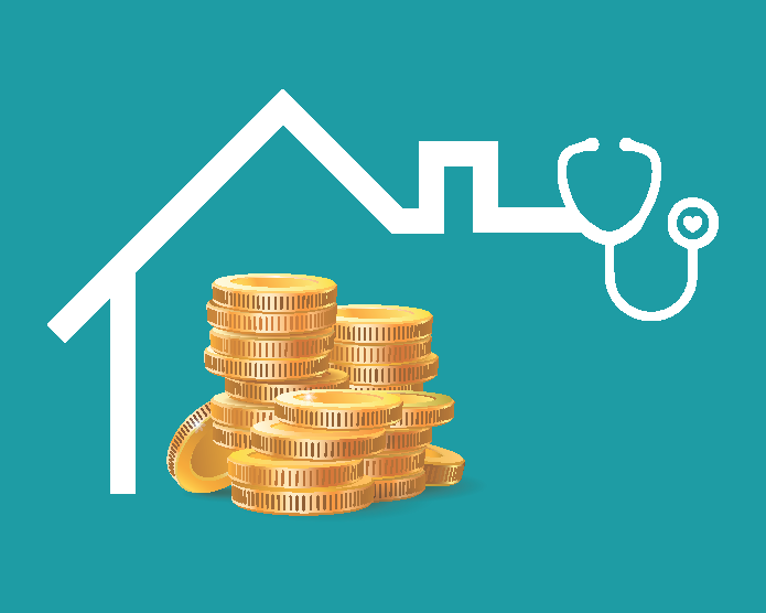 Healthcare property investment concept