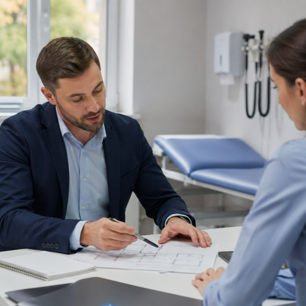 Consultation discussing treatment plans